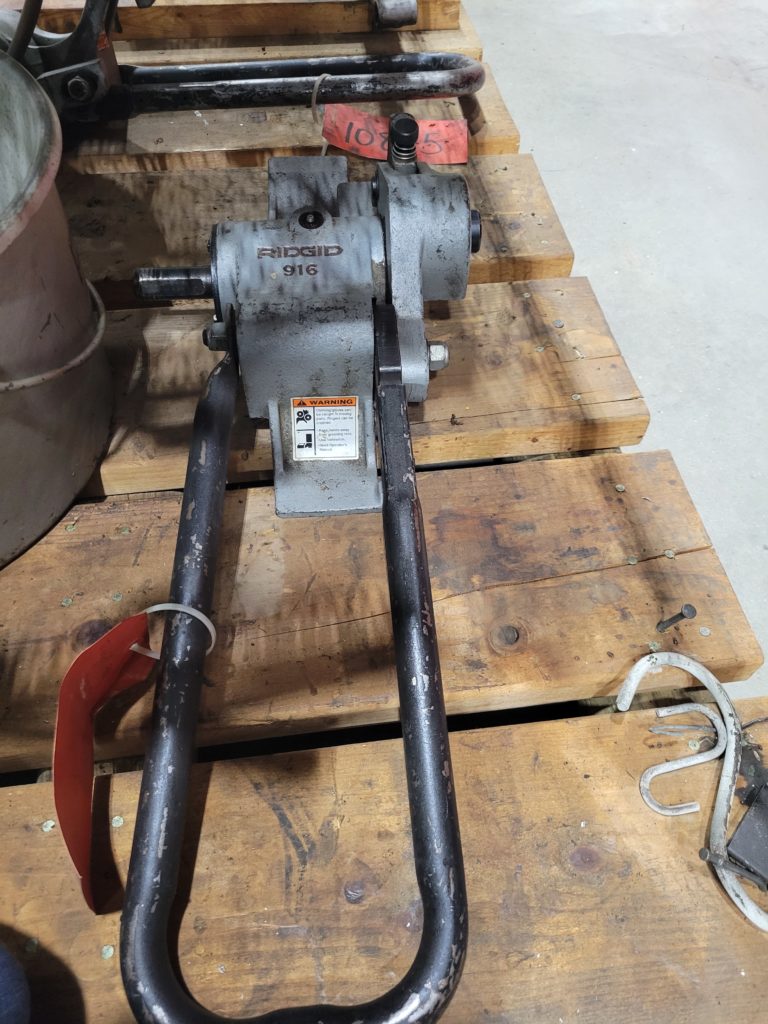 Ridgid Model 916 Power Driven Roll Groover