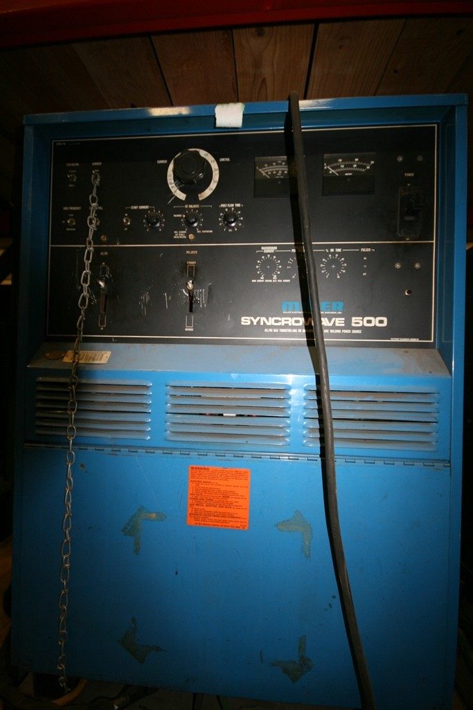 Miller Syncrowave 500 Gas Tungsten Arc Welder