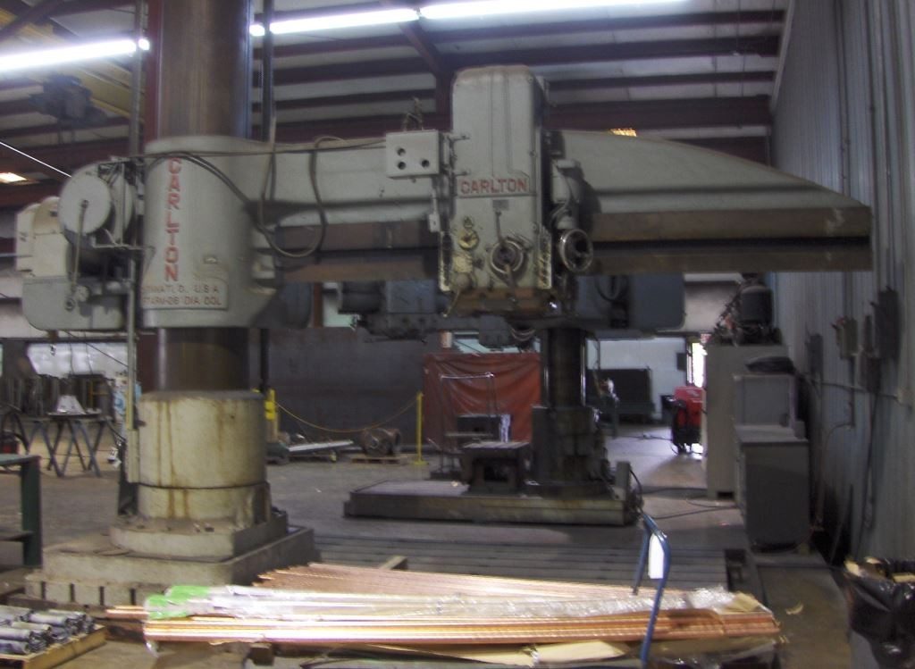 Carlton 12' x 26" Radial Drill, Model 5A
