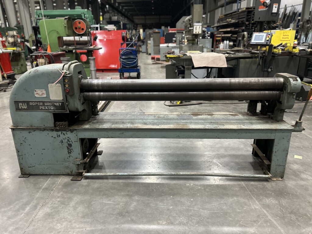 Roper Whitney 74" x 16-18 GA Mild Steel Initial Pinch Power Roll, Model PF 4-74