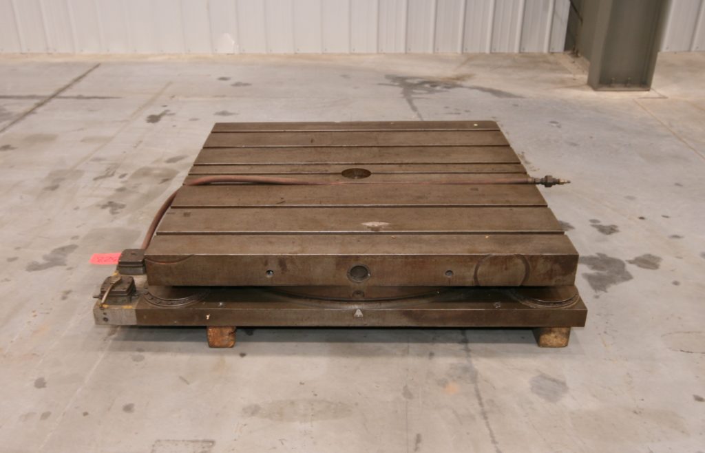 Giddings & Lewis 48" x 48" Airlift Rotary Table