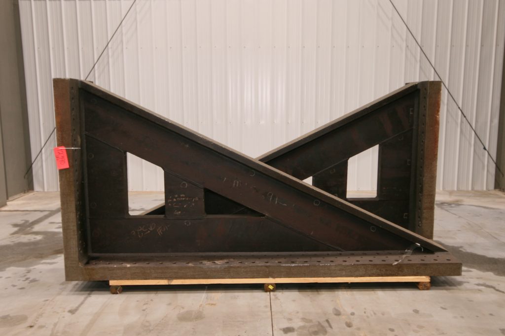 Angle Plates, 119" x 23 1/8" x 59 1/2" Base Drilled & Tapped