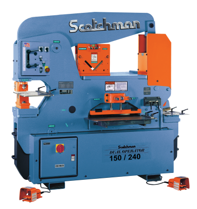Scotchman 150 Ton Dual Operator Ironworker, Model DO 150/240-24M - NEW