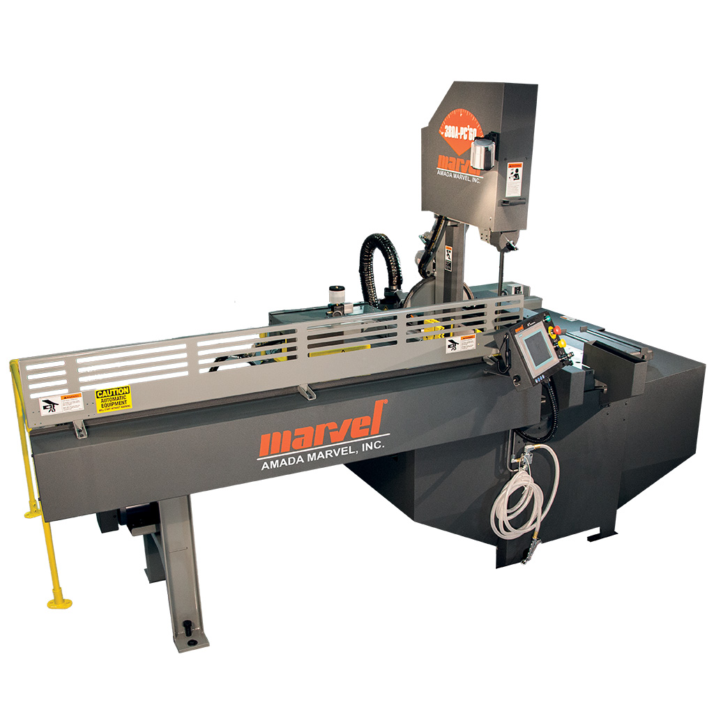 Marvel Series 380A-PC60 Automatic Indexing Vertical Tilt-Frame Saw, 15" x 20" Capacity - NEW