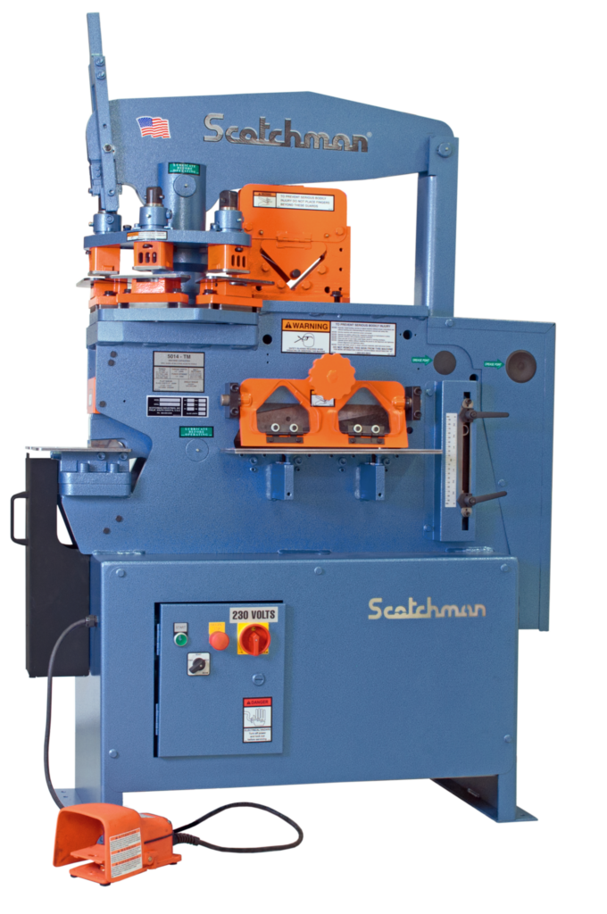 Scotchman 50 Ton Turret Ironworker, Model 5014-ET - NEW