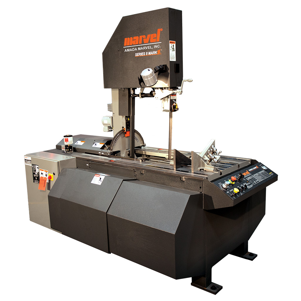 Marvel Series 8 Mark III Vertical Tilt-Frame Saw, 18" x 22" Capacity - NEW