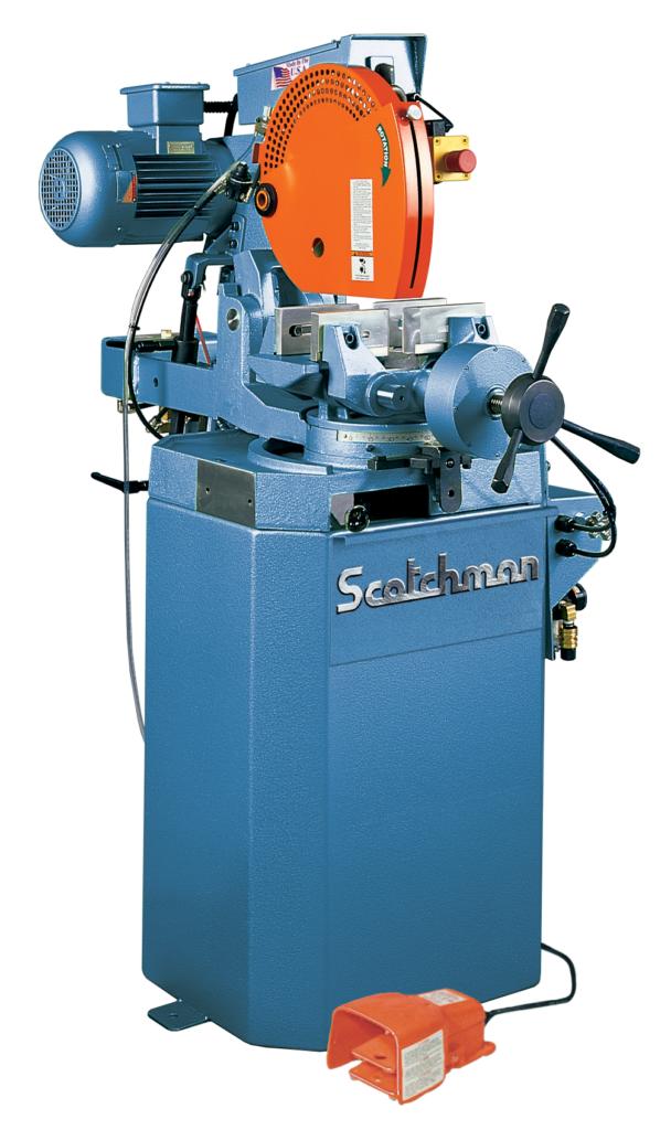 Scotchman 14" Non-Ferrous Cold Saw with Power Downfeed, Power Vise, Model CPO 350 NFPKPD - NEW