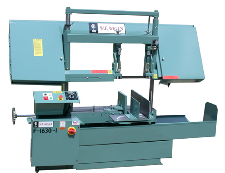 W.F. Wells 16" x 30" Semi-Automatic Horizontal Saw, Model F-1630-1 - NEW