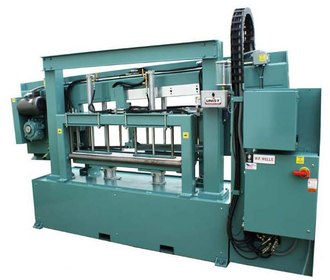 W.F. Wells 10" x 51" Semi-Automatic Horizontal Saw, Model H-1051-2GRS - NEW