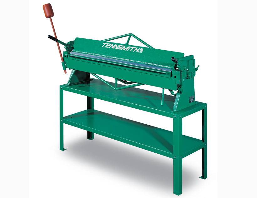 Tennsmith 4' x 16 GA Bench Mounted Box & Pan Brake, Model HBS48-16
