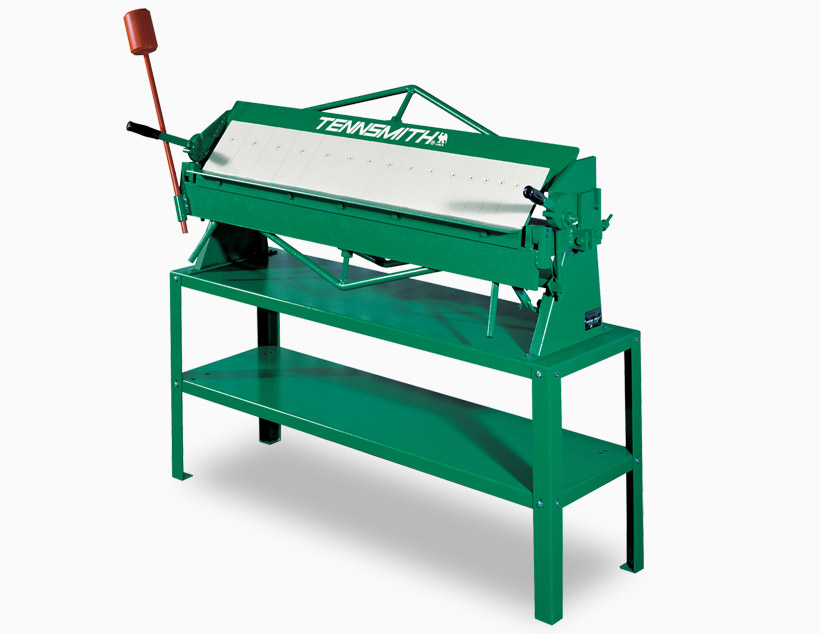 Tennsmith 4' x 16 GA Bench Mounted Box & Pan Brake, Model HBU48-16