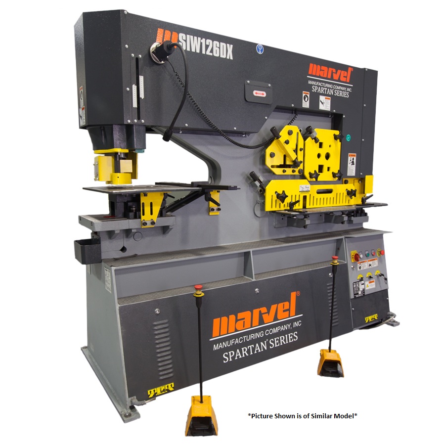 Marvel Spartan 126 Ton Ironworker, Model MSIW126D - NEW