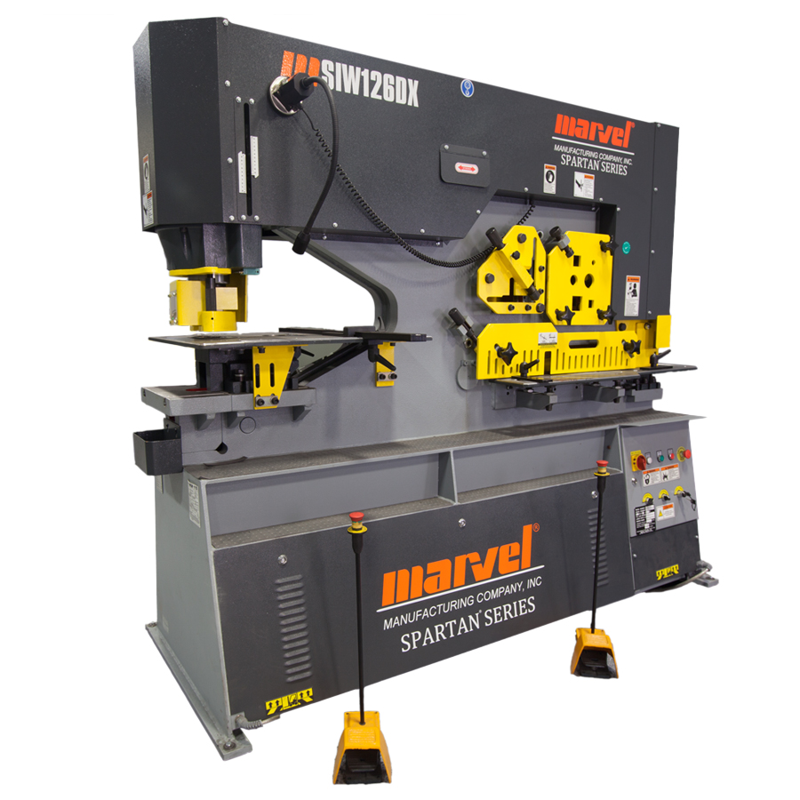 Marvel Spartan 126 Ton Ironworker, Model MSIW126DX - NEW