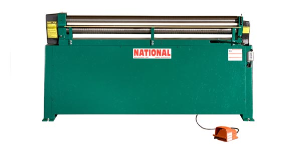 National 6' x 16 GA Power Initial Pinch Roll, Model NR-7216 - NEW