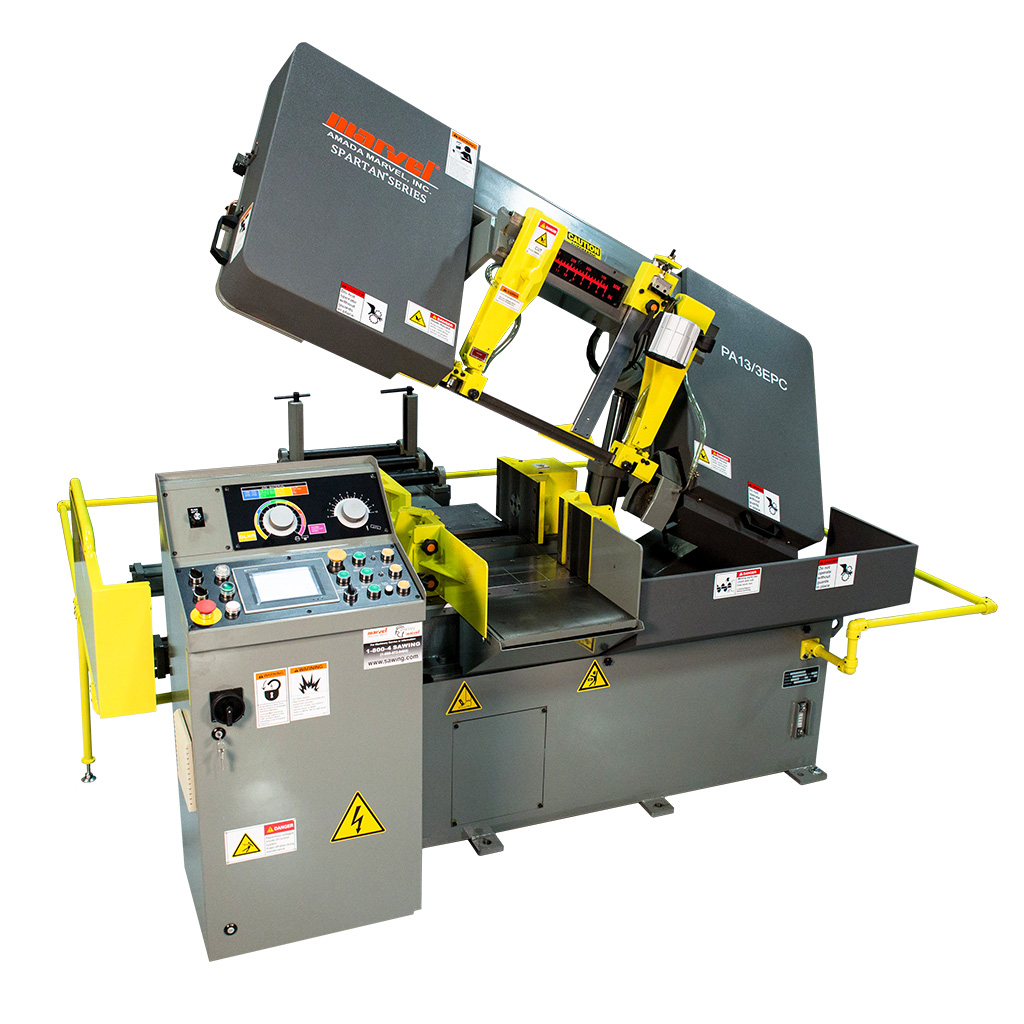 Marvel Spartan 13" x 14" Horizontal Scissor Saw with Programmable Controls, Model PA13-MPC - NEW