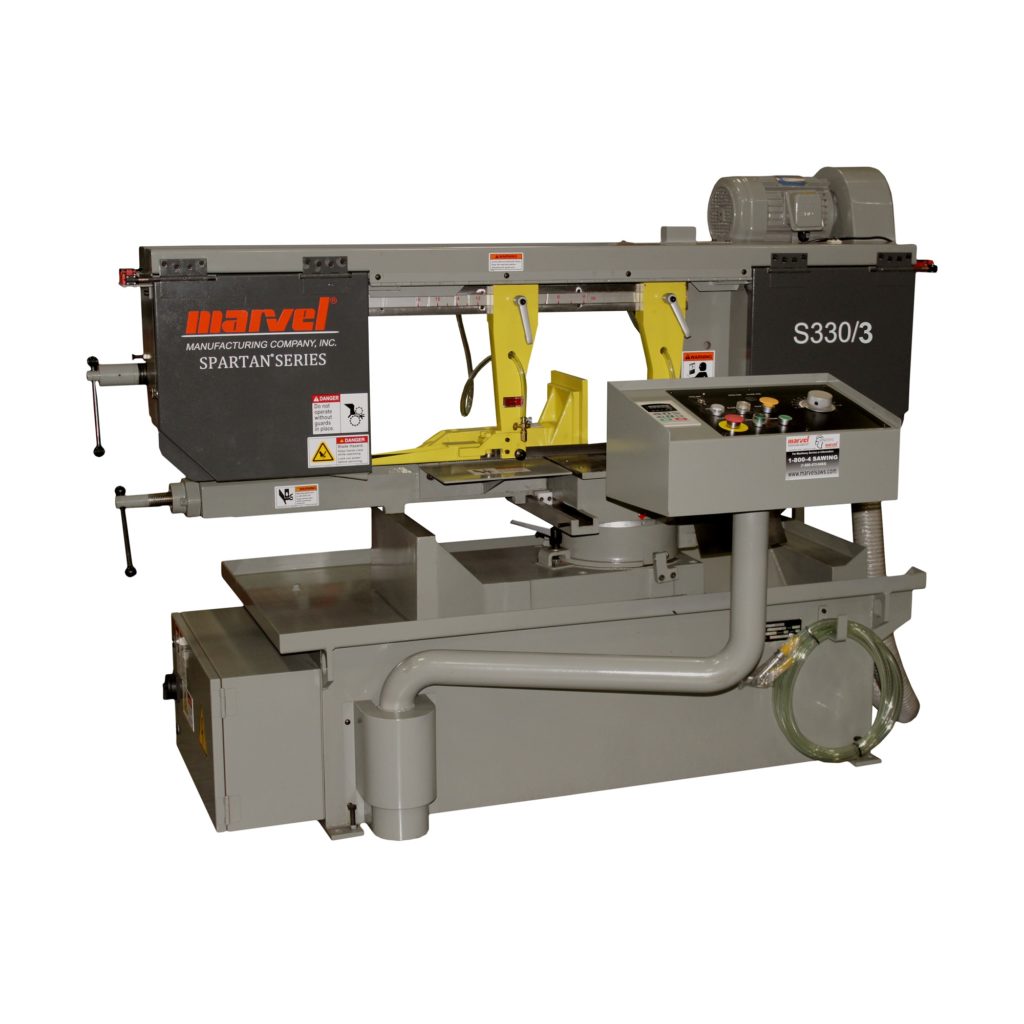 Marvel Hercules 12" x 18" Horizontal Swivel Saw, Model S330/3-HV - NEW