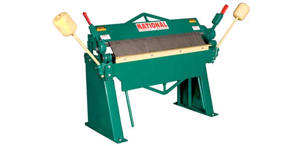 National 4' x 12 GA Box and Pan Hand Brake, Model U4812 - NEW