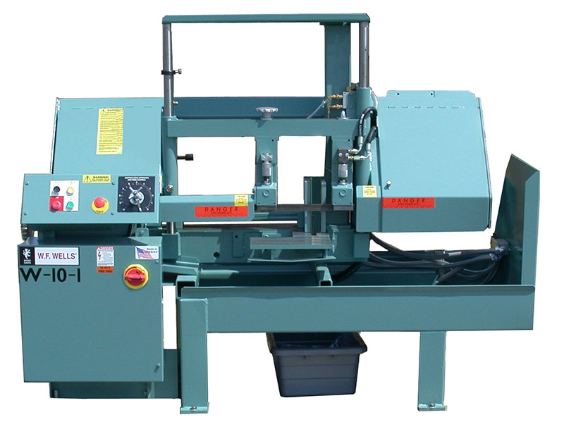 W.F. Wells 10" x 17" Semi-Automatic Horizontal Saw, Modoel W-10-1 - NEW