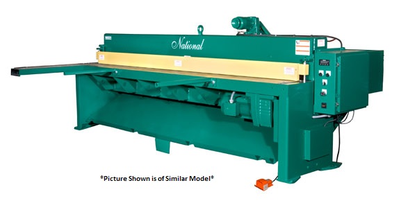 National 8' x 10 GA Mechanical Shear, Model NM810 - NEW