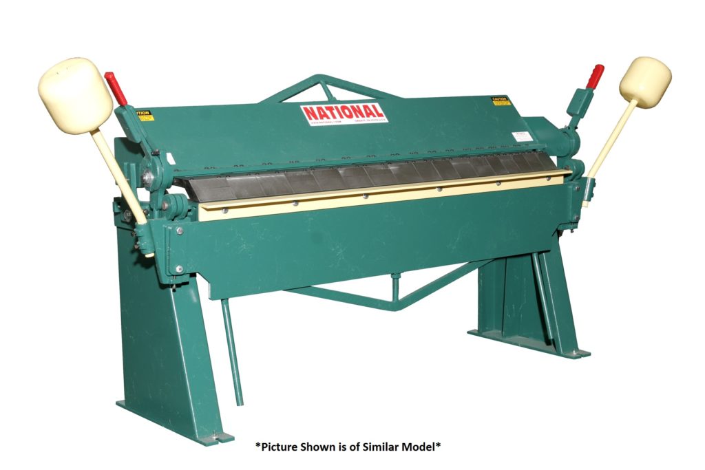National 6' x 12 GA Box and Pan Hand Brake, Model U7212 - NEW