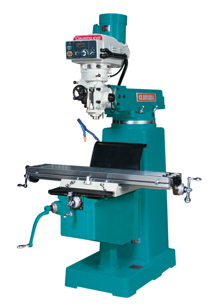 Clausing 500EVS Vertical Knee Mill, 11" x 58" Table, 5 HP - NEW