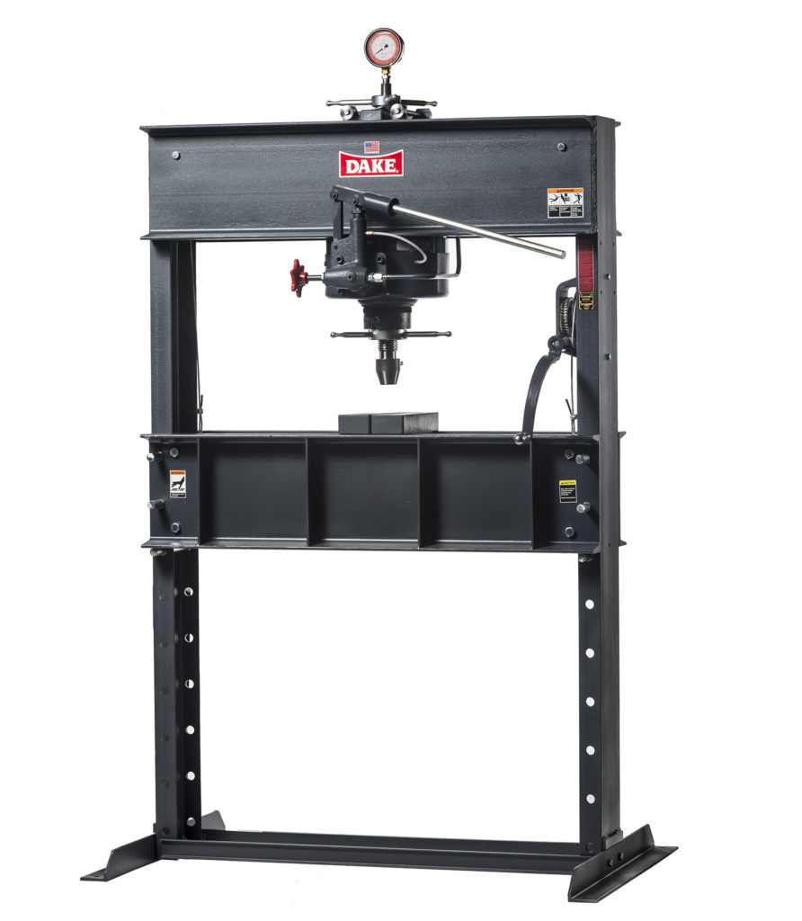 Dake 150 Ton Hand Operated H-Frame Press, Model 150H - NEW