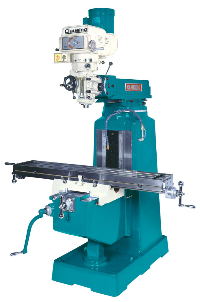 Clausing 3VS Vertical Knee Mill, 10" x 54" Table, 3 HP - NEW