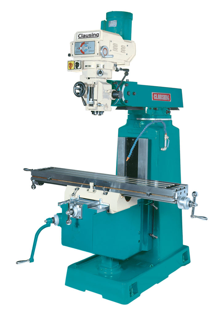 Clausing 4VSQ Vertical Knee Mill, 10" x 54", 5 HP - NEW