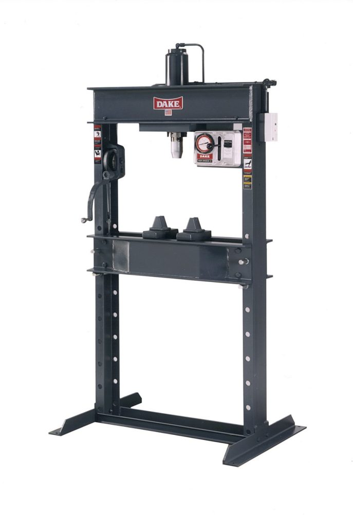 Dake 150 Ton Elec-Draulic II H-Frame Press, Model 8-150 - NEW