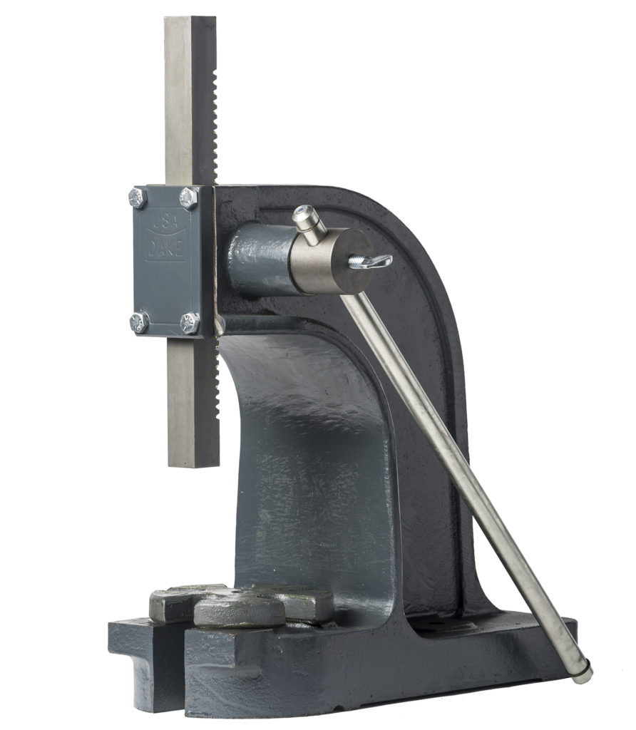 Dake 1.5 Ton Single Lever Arbor Press, Model 0 - NEW