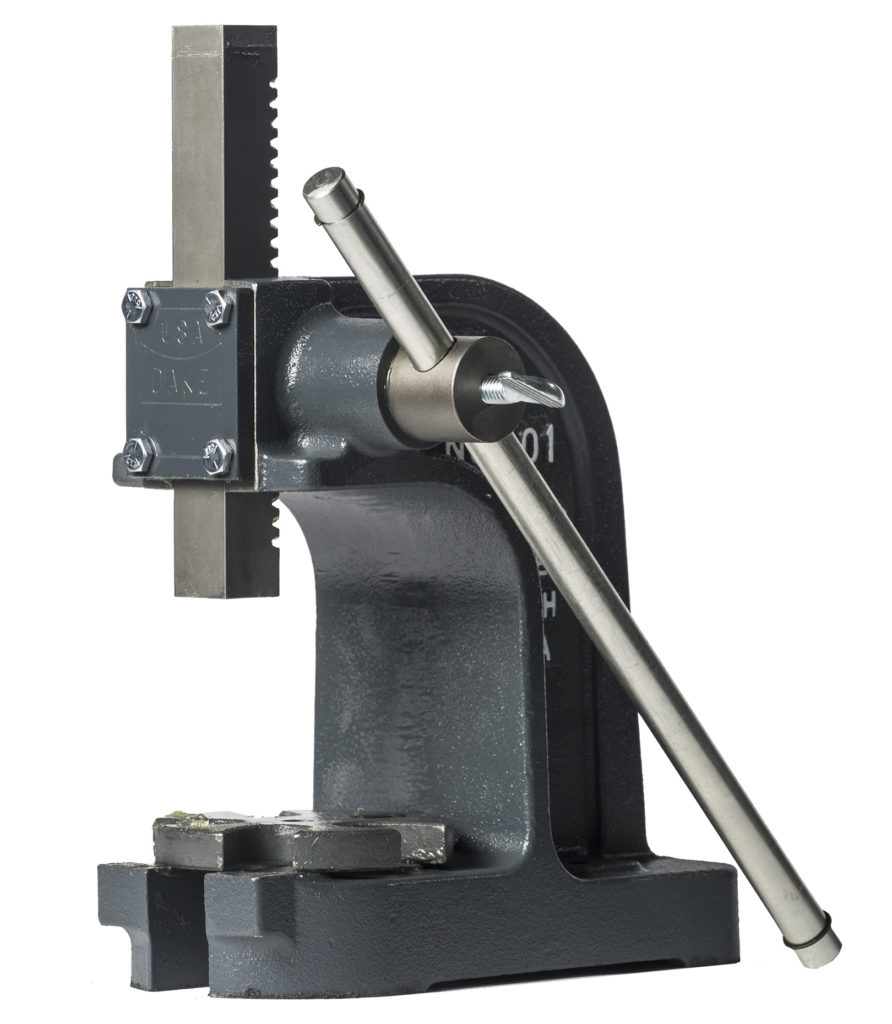 Dake 1 Ton Single Lever Arbor Press, Model 00 - NEW