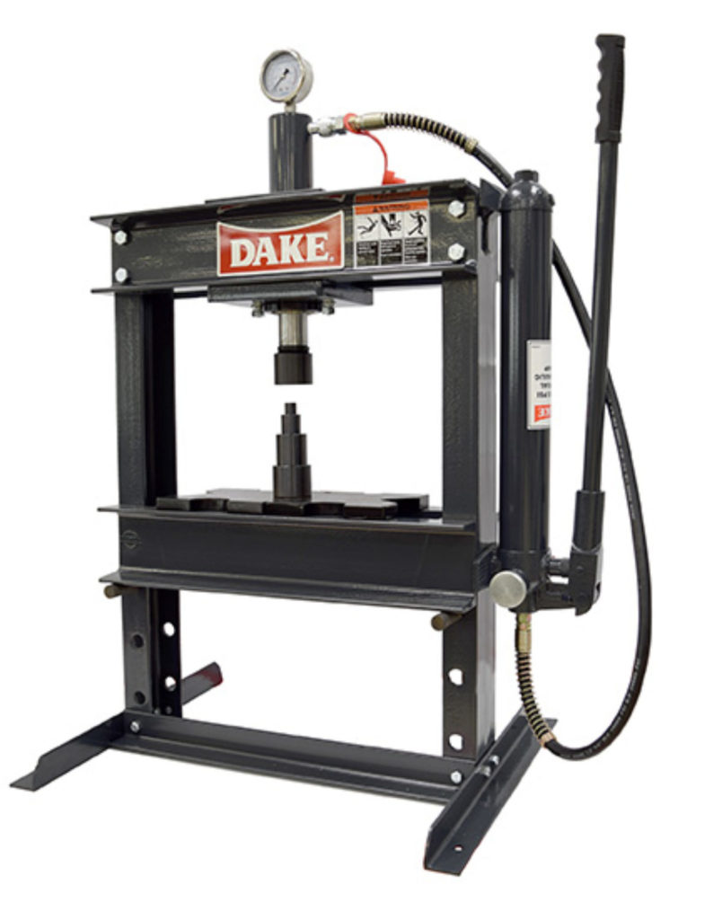 Dake 10 Ton Utility Hydraulic Press, Model B-10 - NEW