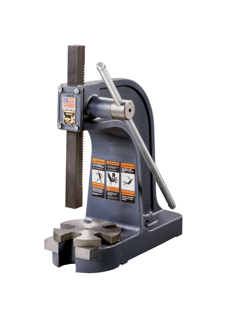 Dake 3 Ton Single Lever Arbor Press, Model 1 - NEW