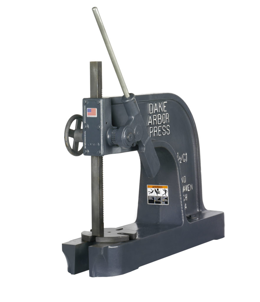 Dake 3 Ton Ratchet Lever Arbor Press, Model 1-1/2C - NEW