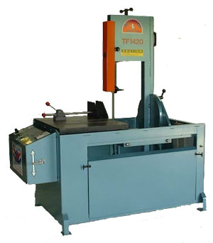 Roll-In 14" Vertical Tilt-Frame Saw, Model TF1420 - NEW