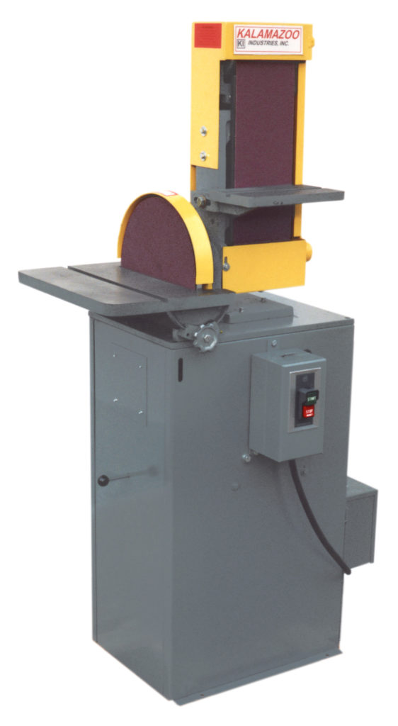Kalamazoo Industries 6" Belt/12" Disc Combination Sander, Model S612 - NEW