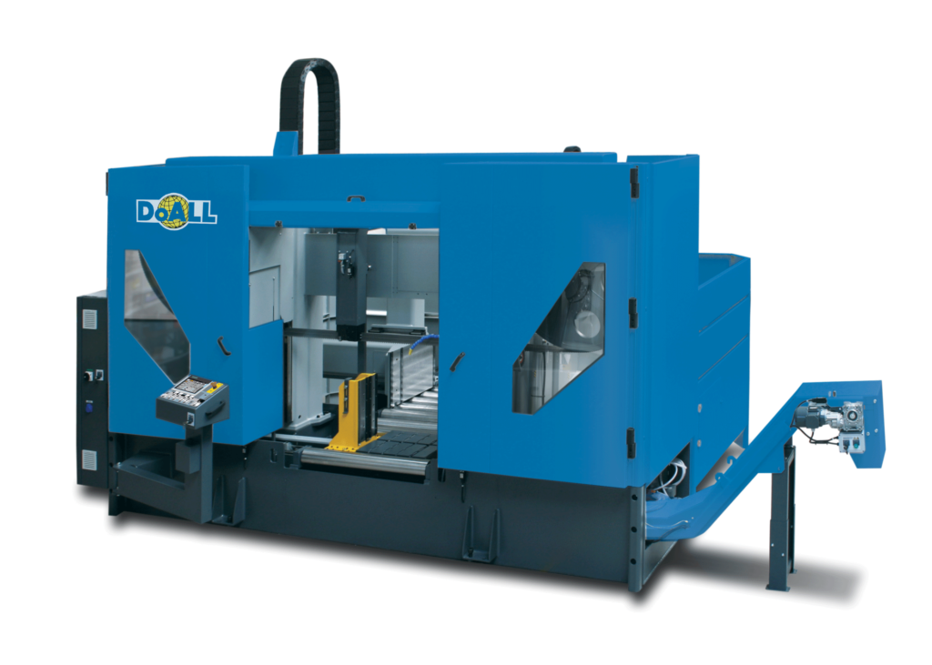 DoAll 33.5" x 40" Dual Column Enclosed CNC Bandsaw, Model DC-1000CNC - NEW