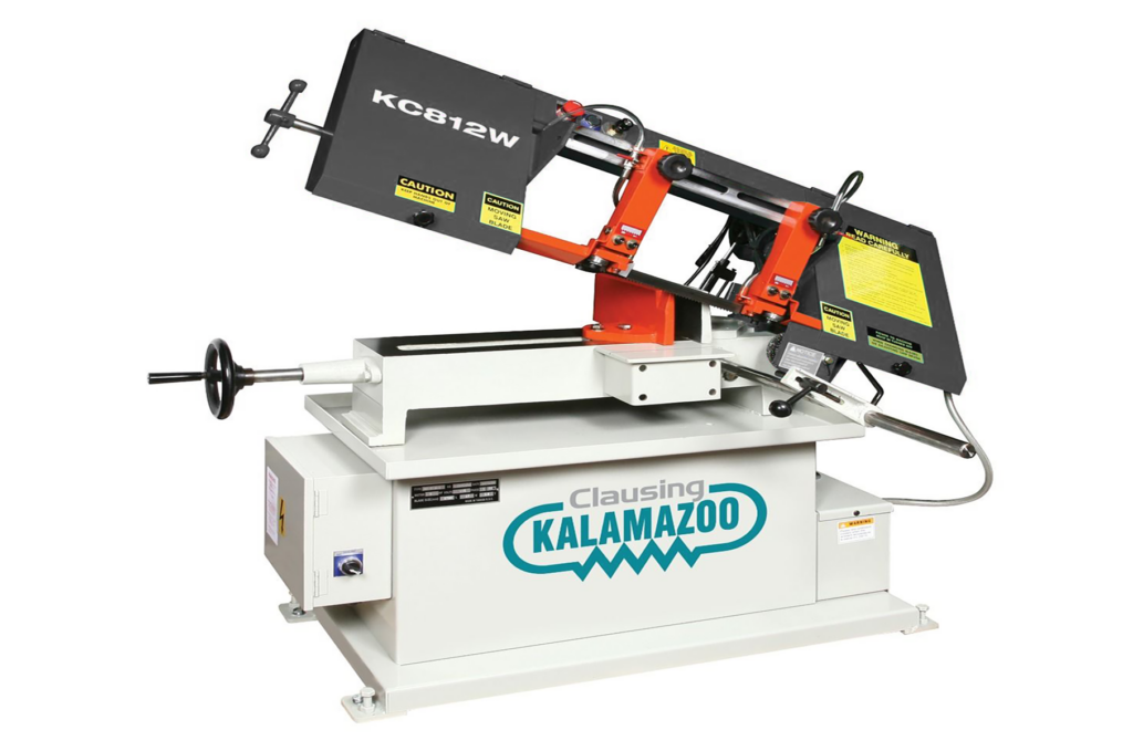 Clausing Kalamazoo 8" x 12" Wet Horizontal Saw, Model KC812W - NEW