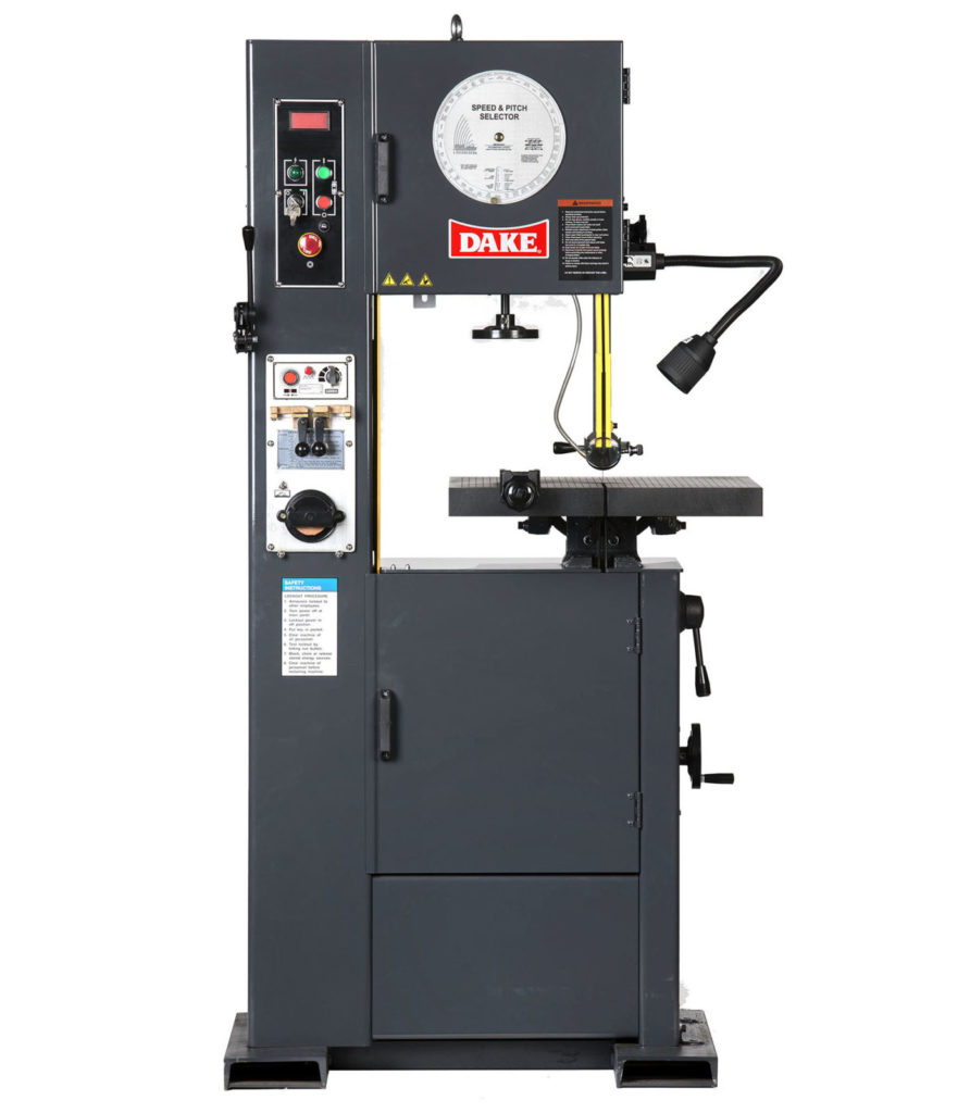 Dake 15.5" Vertical Bandsaw, Model V-16 - NEW