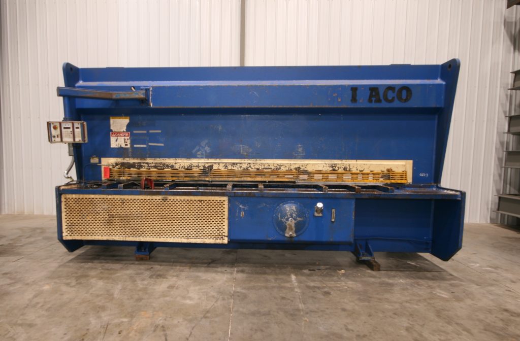 Haco 13’3” x 5/8” Hydraulic Shear, Model HSL 4016