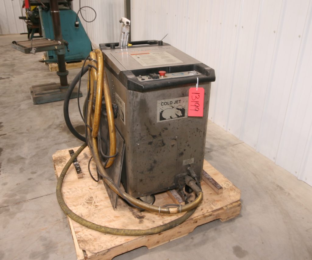 Cold Jet Dry Ice Blaster, Model RDS 500 CUB