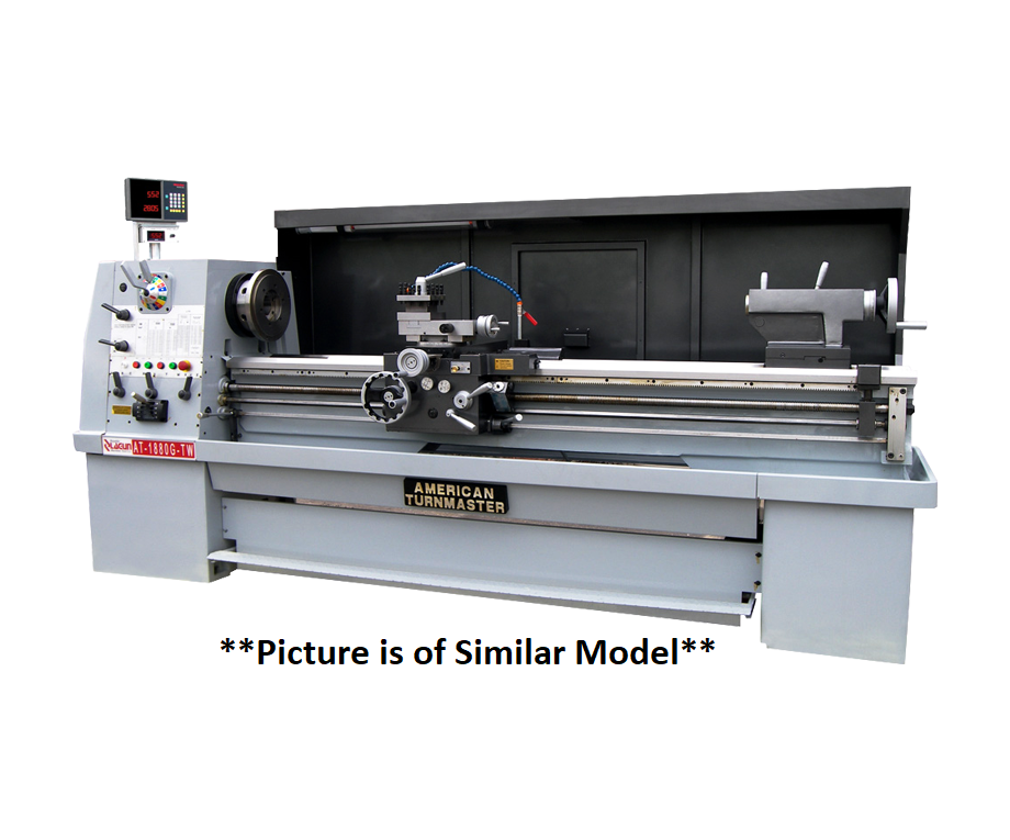 Lagun American Turnmaster 15" x 50" Lathe, Model AT-1550-G Colchester Type - NEW