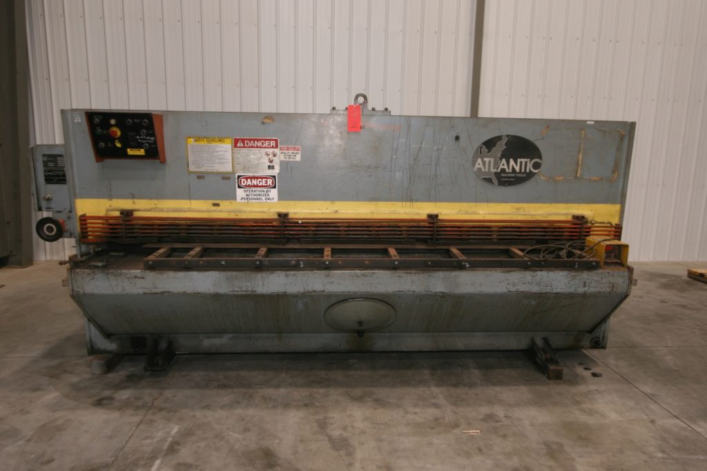 Atlantic 10’ x ¼” Shear, Model HDE 10’ x ¼”