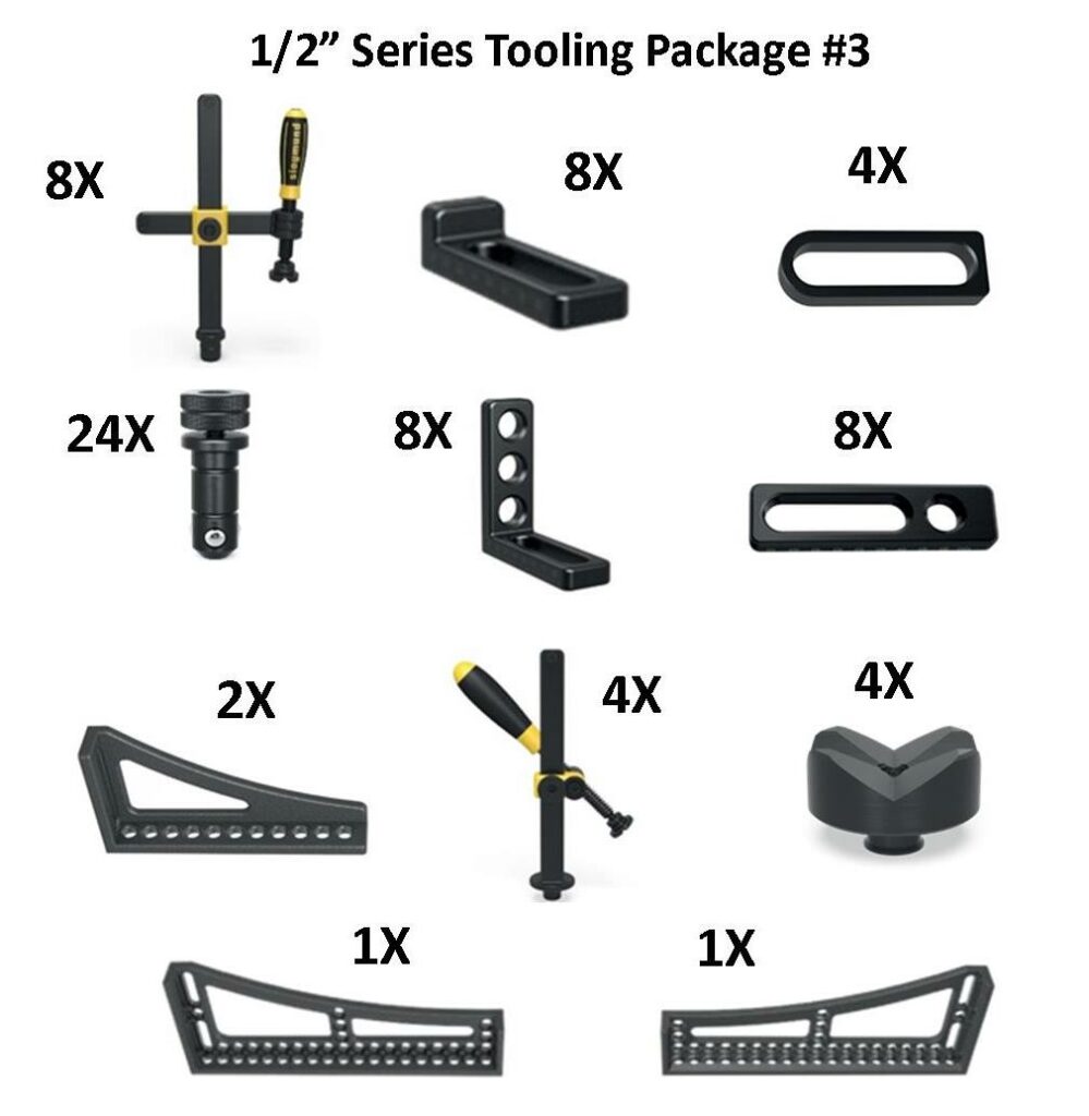Siegmund 1/2" Series (System 16) Tooling Package #3, Model 4-163300.1 - NEW