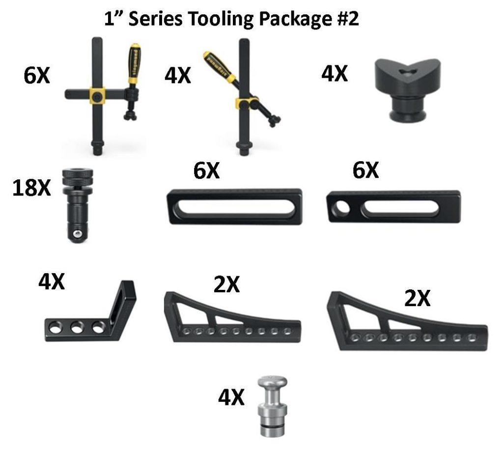 Siegmund 1" Series (System 28) Tooling Package #2, Model 4-283200.1 - NEW