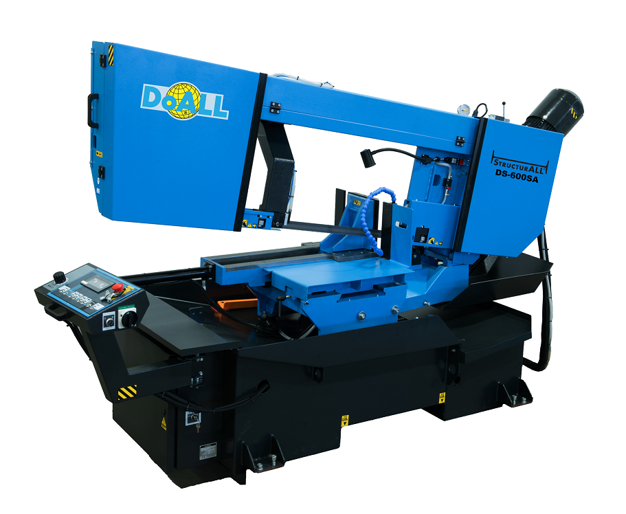 DoAll 18" x 23.5" Dual Miter Semi-Automatic Band Saw, Model DS-600SA - NEW