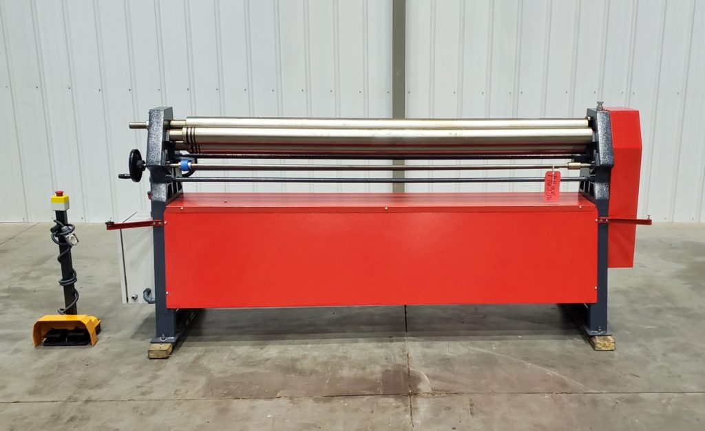 Akyapak 6' x 16 Gauge 3 Roll Initial Pinch Plate Roll, Model AS95-20/1.5 - NEW