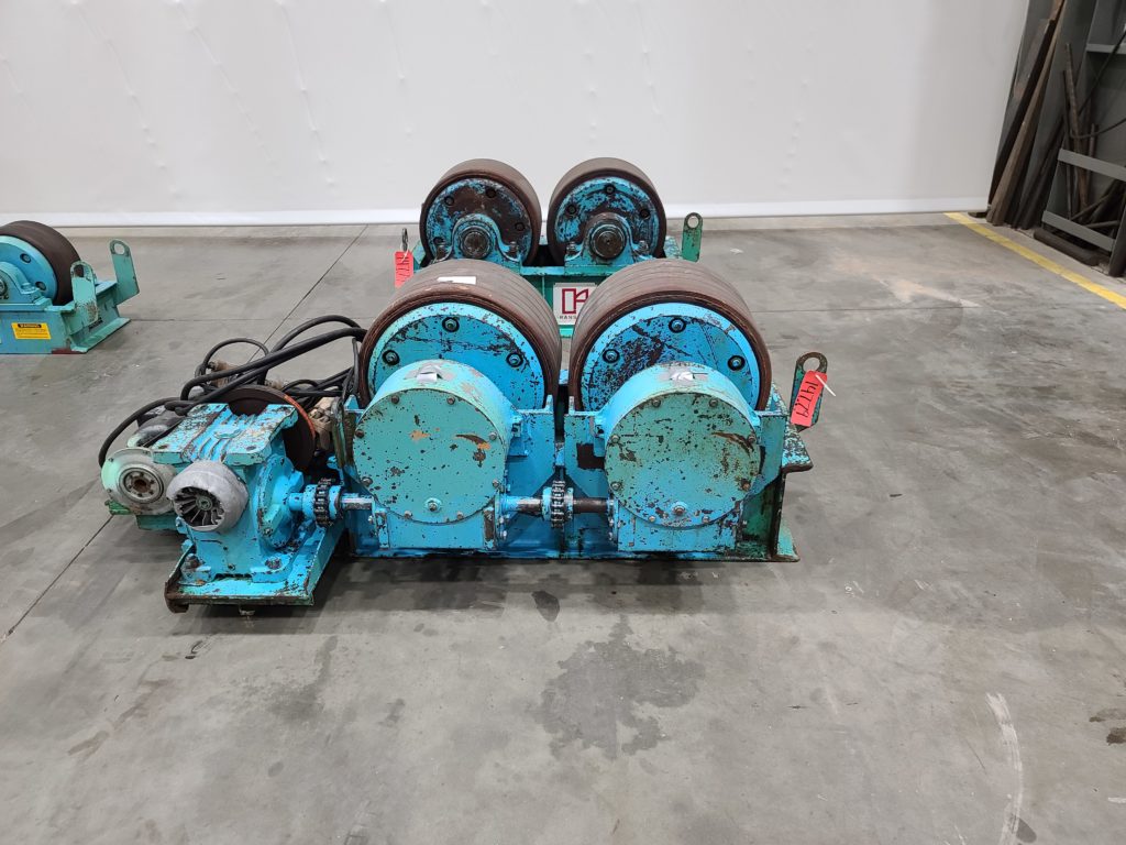 Ransome Micarta 150 Ton Tank Turning Rolls, Model 150 PRM