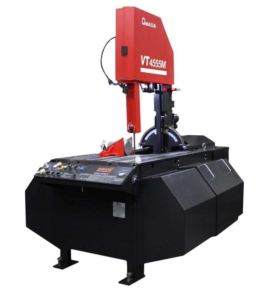 Amada Model VT4555M Vertical Tilt-Frame Saw, 18" x 22" Capacity - NEW