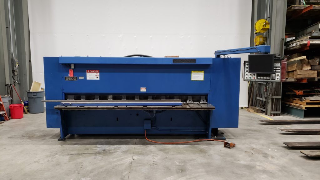 Cincinnati 10’ x ¼” Hydraulic Shear, Model 2500HS x 10